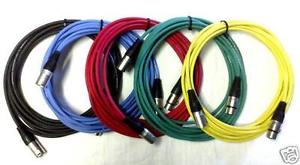 PA Audio Hire Colour Cables